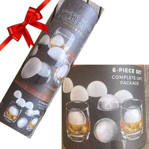 NEW! BLKSMITH Ice Sphere Molds & Cocktail Glass Set 🍹❄️